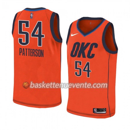 Maillot Basket Oklahoma City Thunder Patrick Patterson 54 2018-19 Nike Orange Swingman - Homme